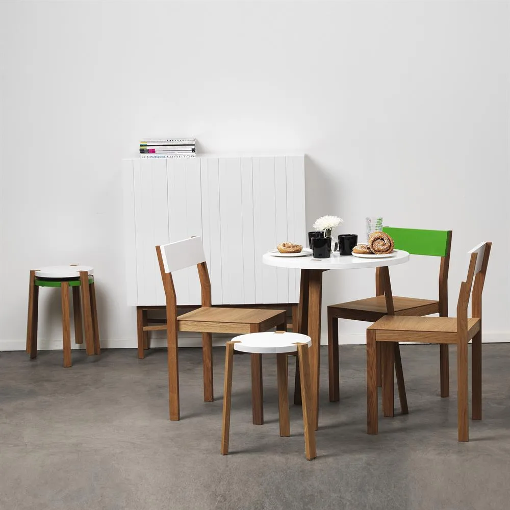 Happy skammel, hvid A2