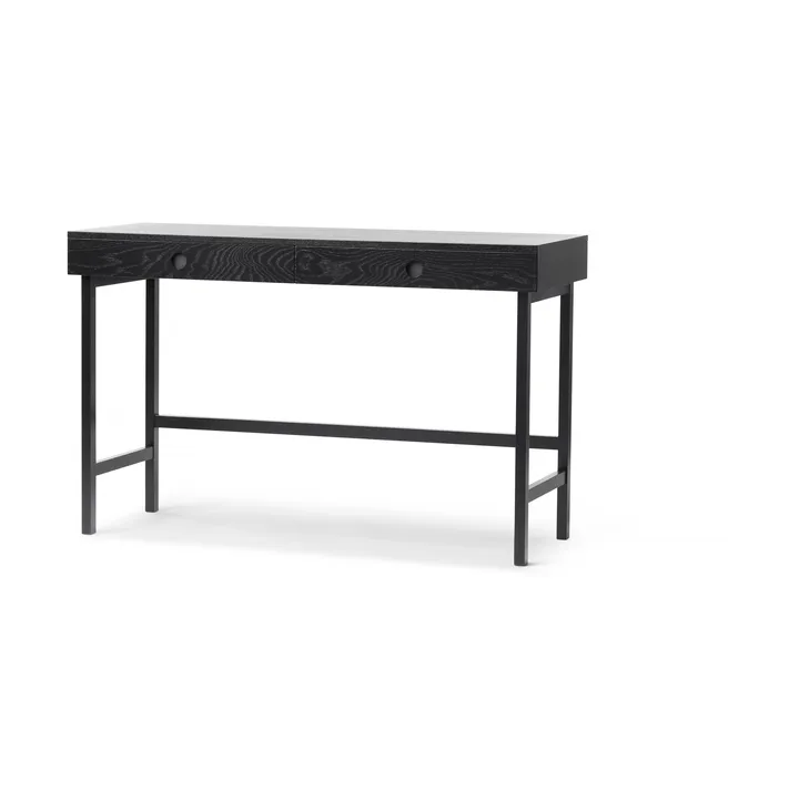 Mind skrivebord - Sortbejdset eg, 118x74x44 cm - A2