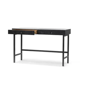 Mind skrivebord - Sortbejdset eg, 118x74x44 cm - A2