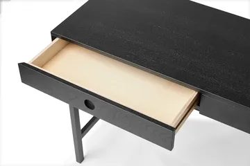 Mind skrivebord - Sortbejdset eg, 118x74x44 cm - A2