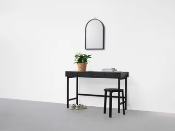 Mind skrivebord - Sortbejdset eg, 118x74x44 cm - A2