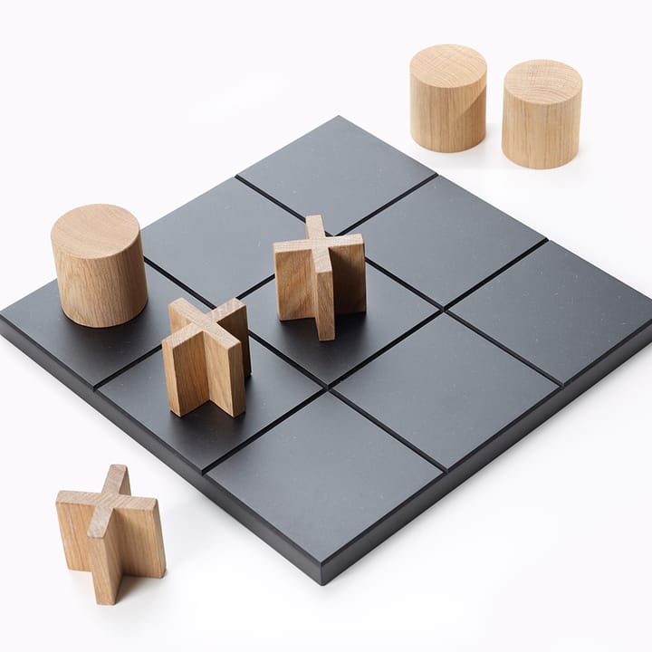 Play spil, Sort, spillebrikker i hvidolieret egetræ A2