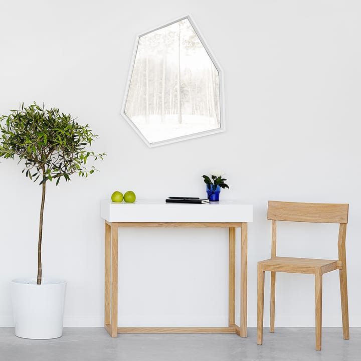 Sneak peek spejl, eg hvidolieret A2