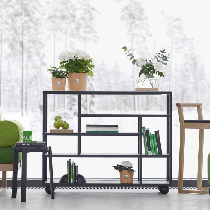 Space dekoration, eg grønbejdset, glas A2