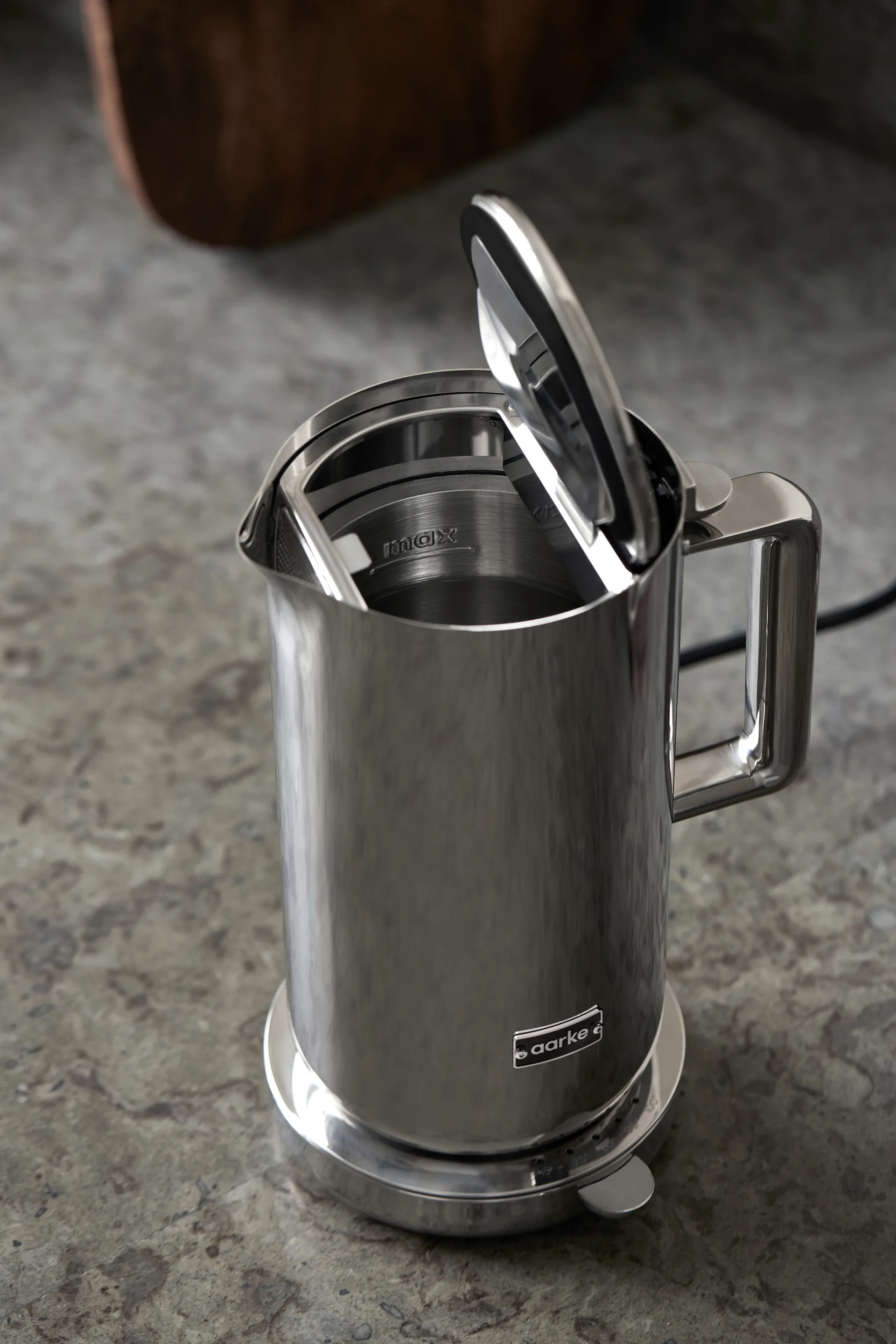 Aarke elkedel 1,2 L, Stål Aarke