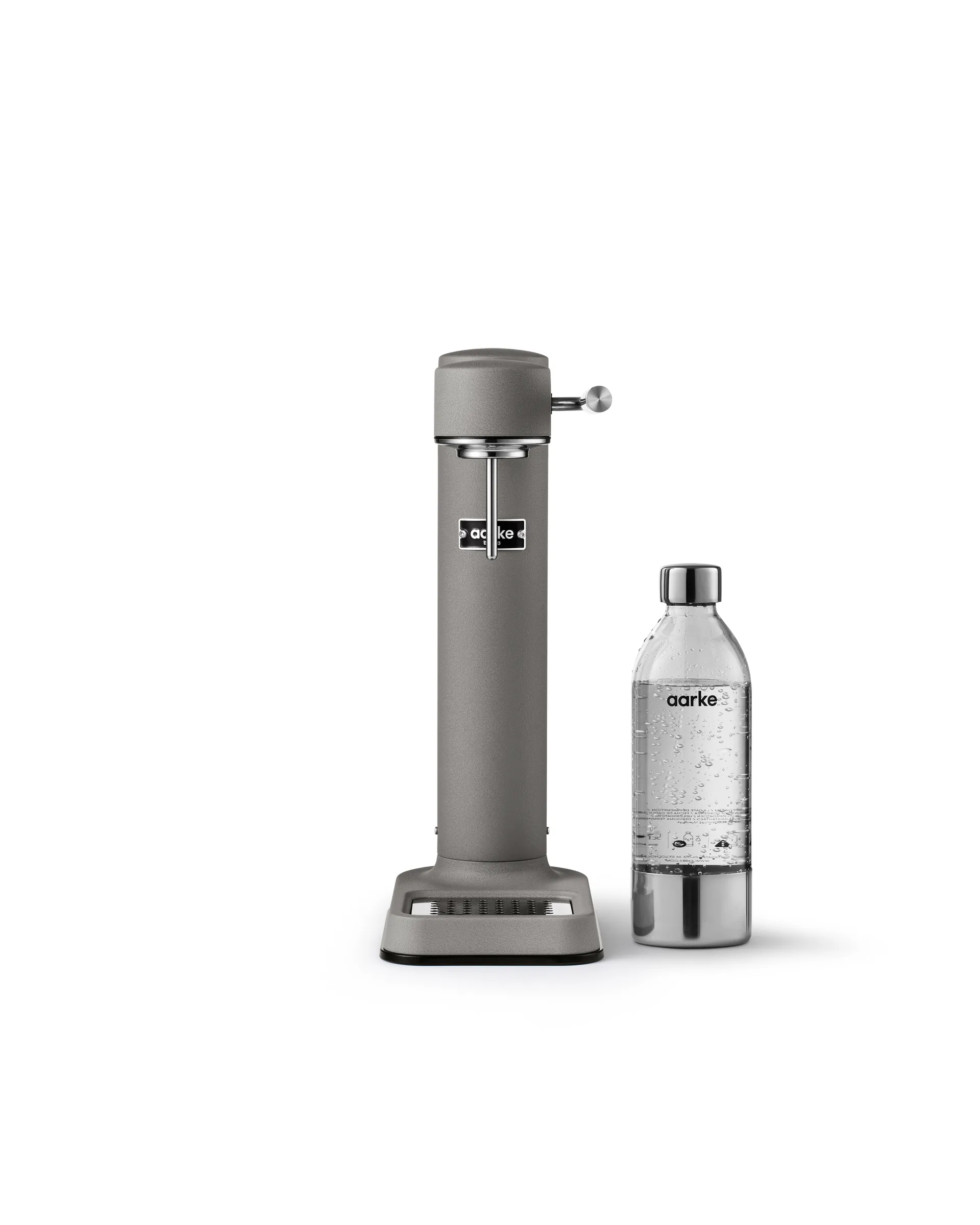 Carbonator 3 sodavandsmaskine, Matgrå Aarke