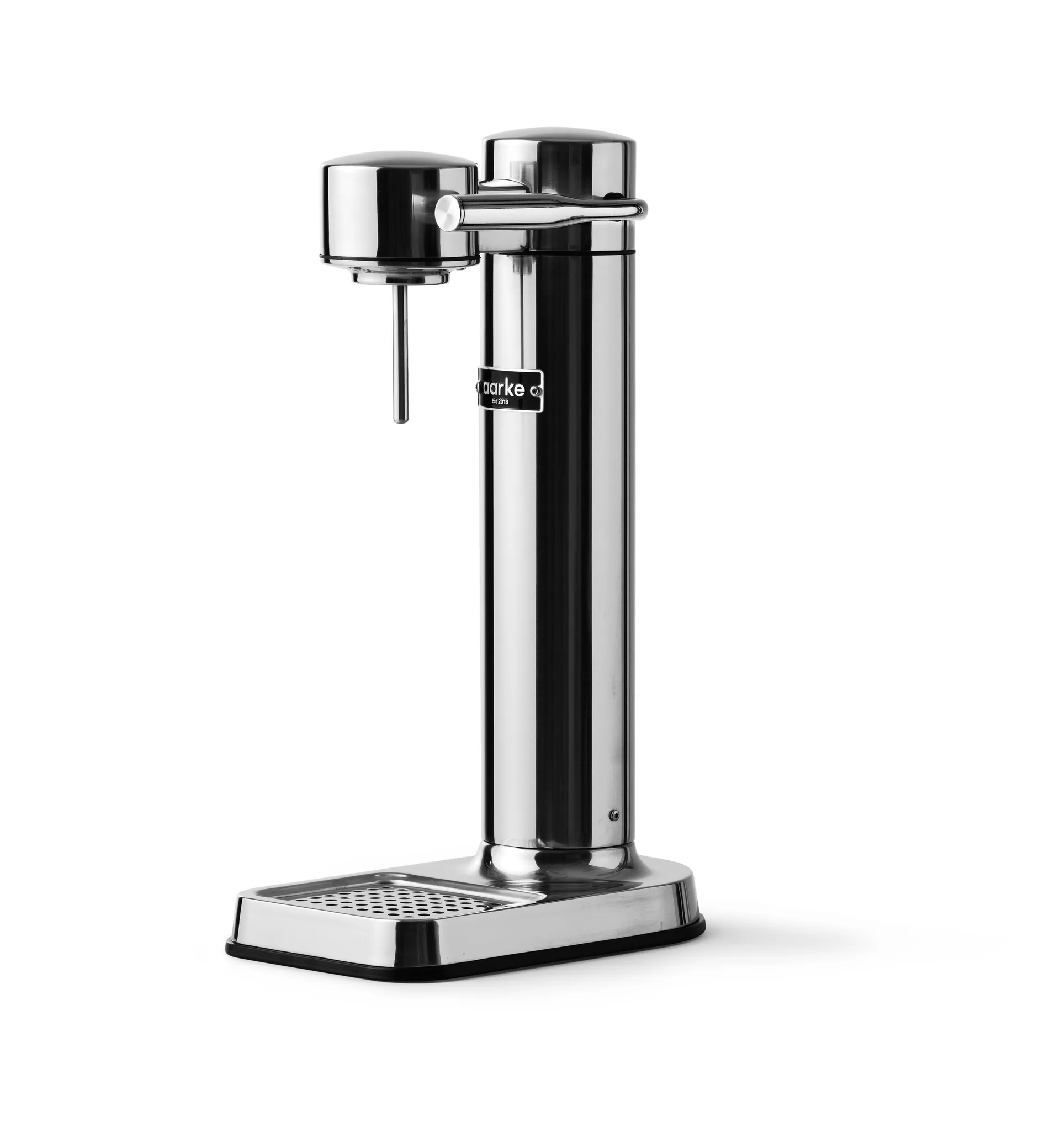 Carbonator 3 sodavandsmaskine, Poleret stål Aarke