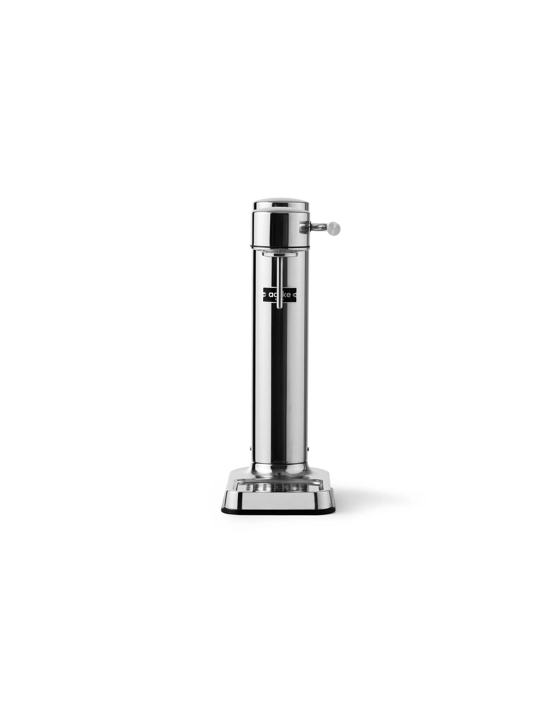 Carbonator 3 sodavandsmaskine, Poleret stål Aarke