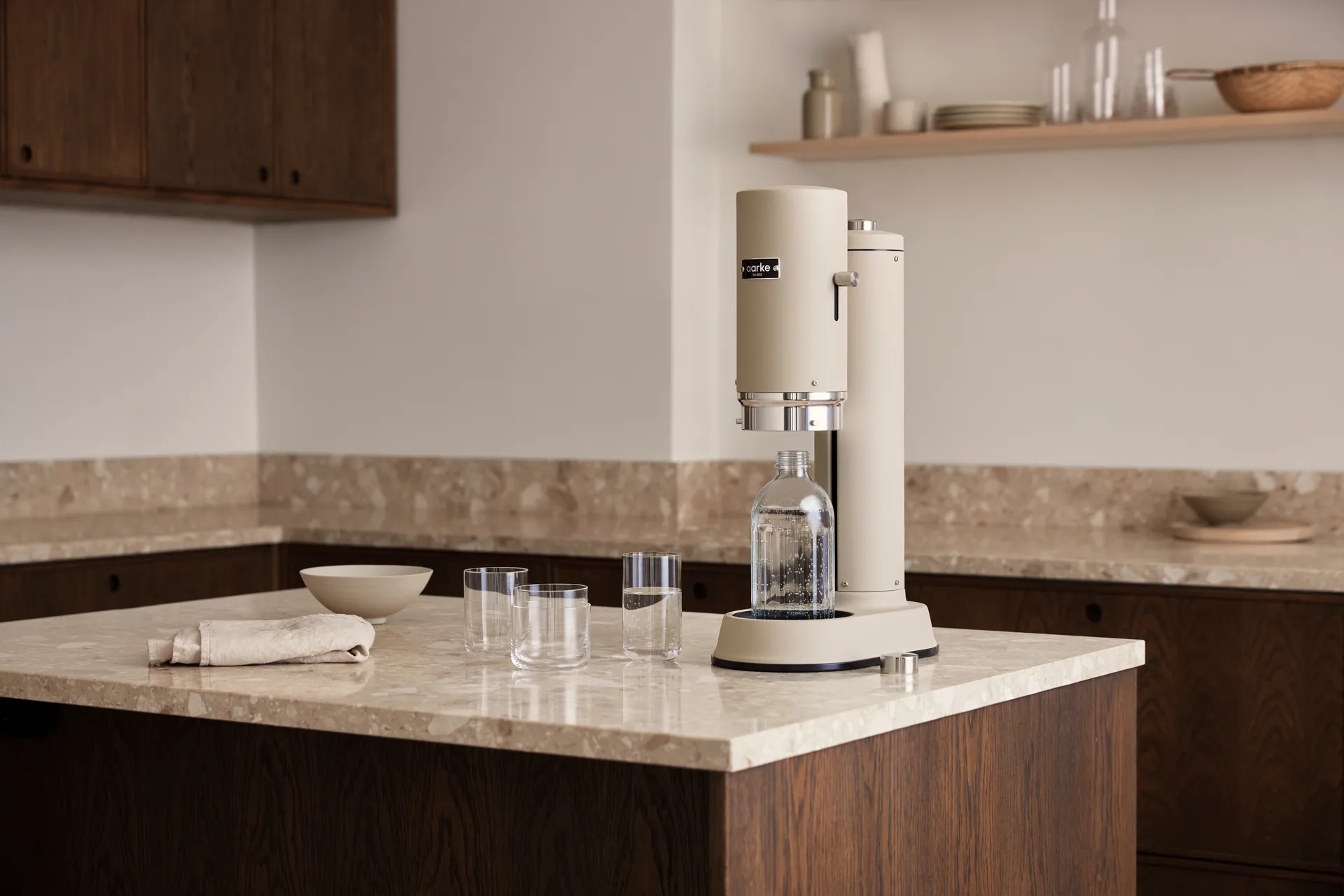 Carbonator Pro sodavandsmaskine, Sand Aarke