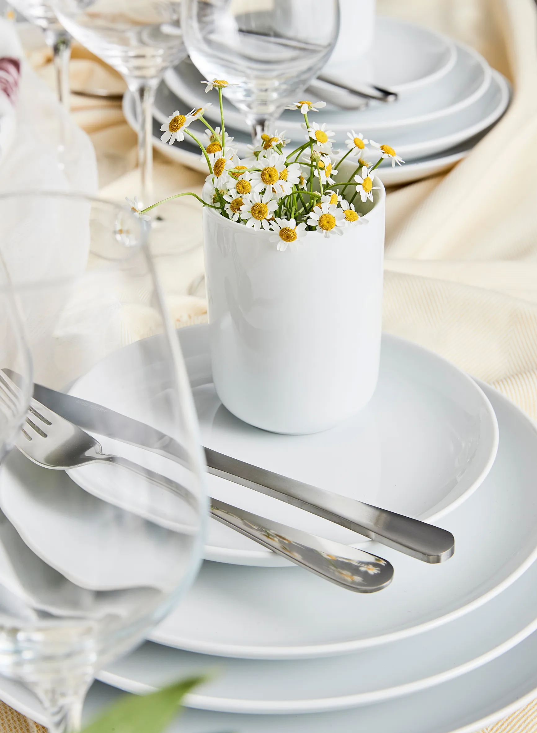 Atelier middagstallerken Ø25 cm 4 stk
, Super hvid Aida