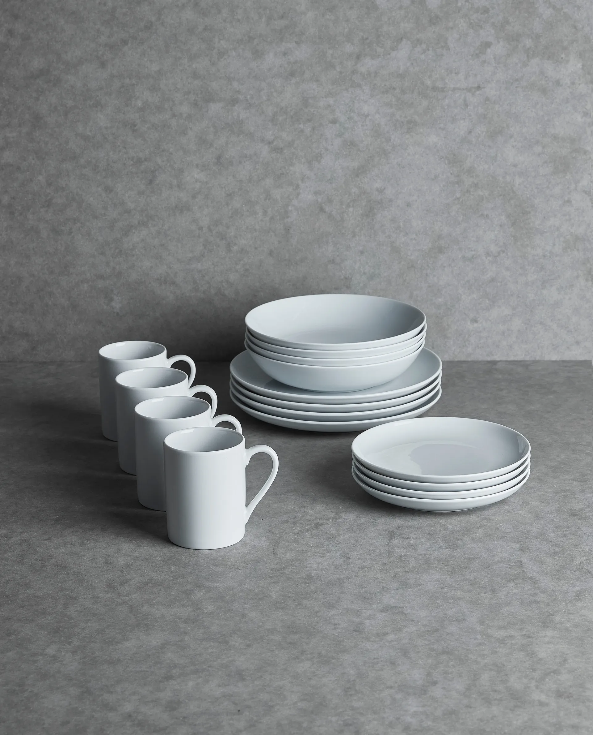 Atelier middagstallerken Ø25 cm 4 stk
, Super hvid Aida