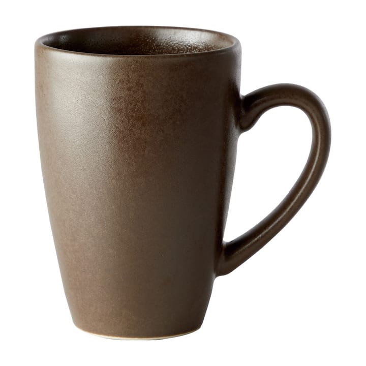 Ceramic Workshop kop 35 cl - Chestnut/Matte brown - Aida