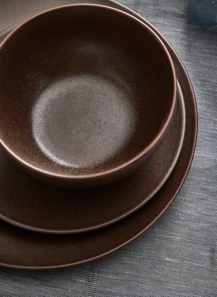 Ceramic Workshop skål Ø15 cm - Chestnut/Matte brown - Aida