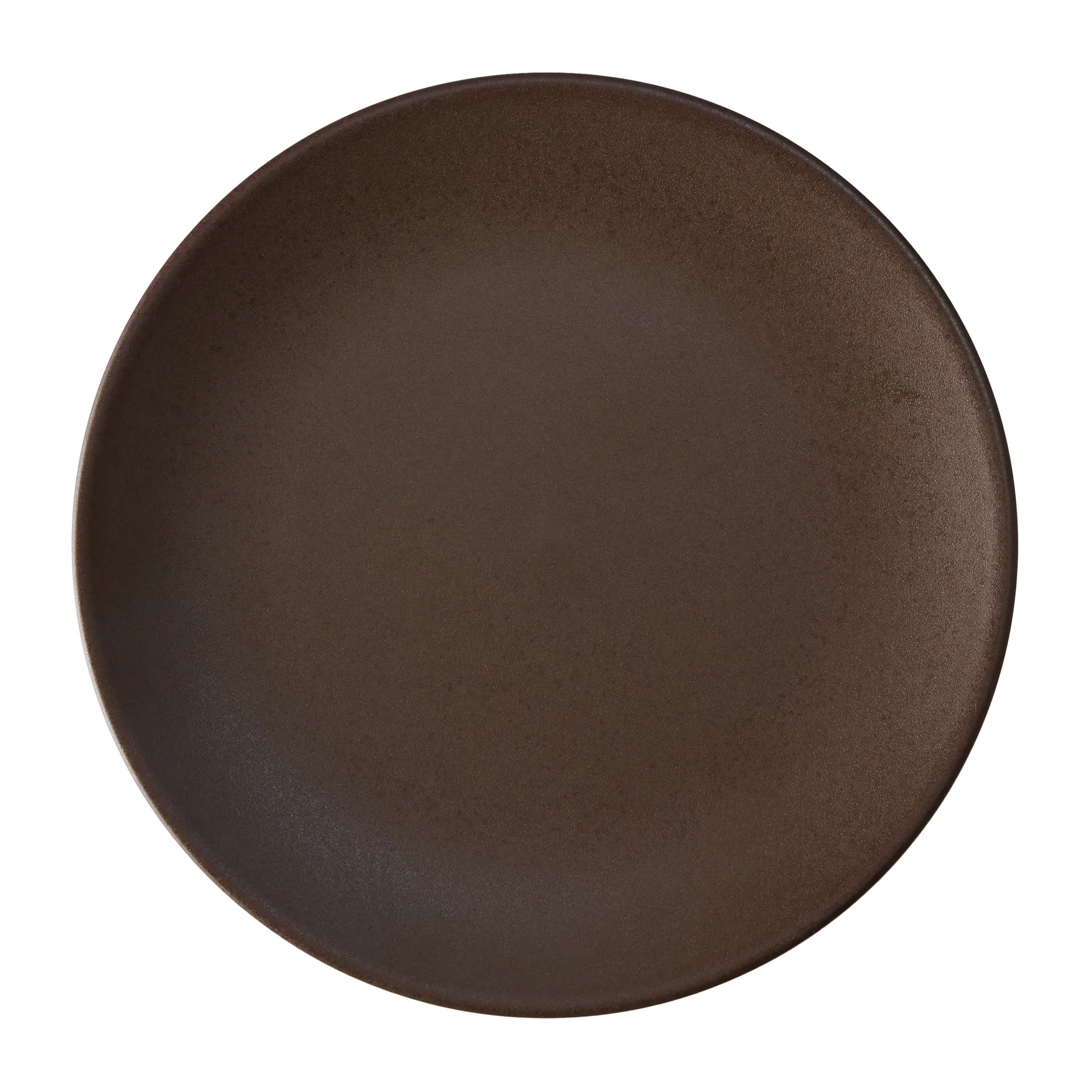 Ceramic Workshop tallerken Ø26 cm, Chestnut/Matte brown Aida