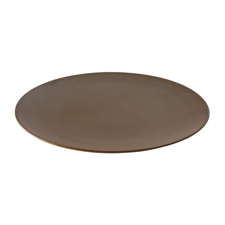 Ceramic Workshop tallerken Ø26 cm, Chestnut/Matte brown Aida