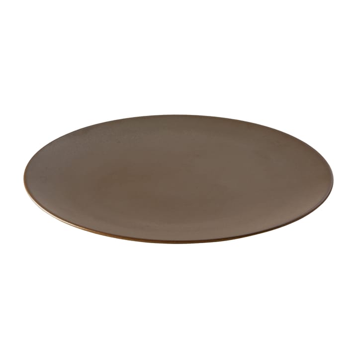 Ceramic Workshop tallerken Ø26 cm - Chestnut/Matte brown - Aida