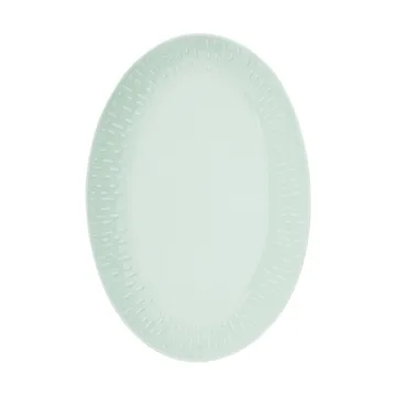 Confetti ovalt fad - Pistachio, 25,5x36 cm - Aida