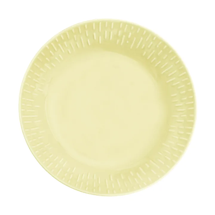 Confetti pastatallerken - Lemon, Ø23 cm - Aida