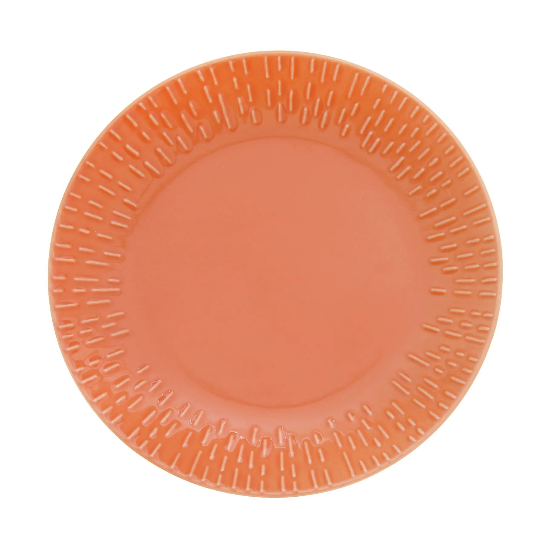 Confetti tallerken, Apricot, Ø21 cm Aida