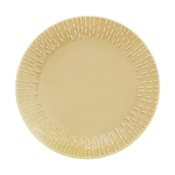 Confetti tallerken - Mustard, Ø21 cm - Aida