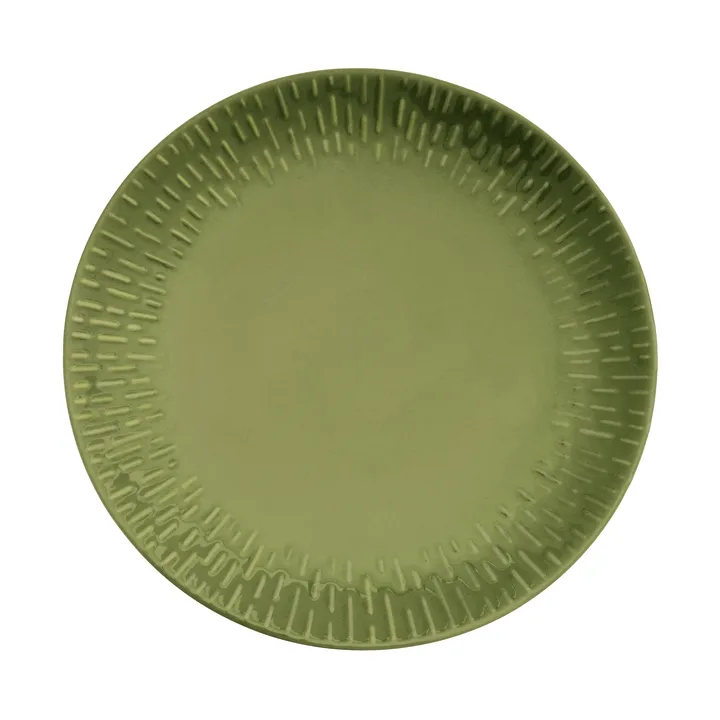 Confetti tallerken - Olive, Ø27,5 cm - Aida