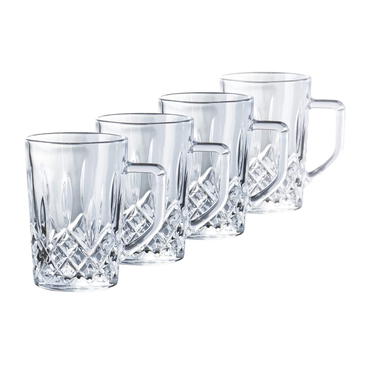 Harvey kaffeglas med hank 27,5 cl 4-pak - Klar - Aida