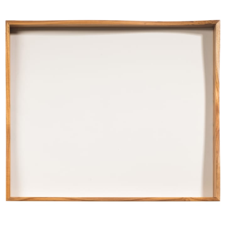 Raw bakke med MDF-bund - Træ-hvid - Aida