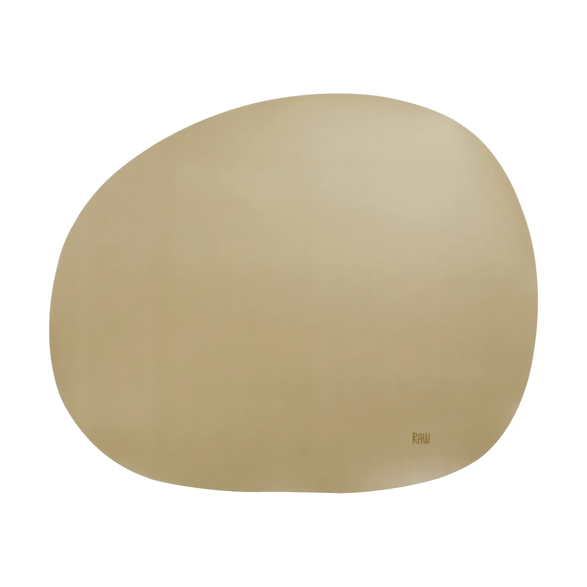 Raw creative dækkeserviet silikone 41x33,5 cm, Beige Aida