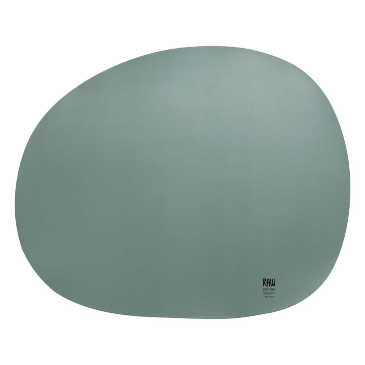 Raw dækkeserviet 41 x 33,5 cm - Grøn - Aida