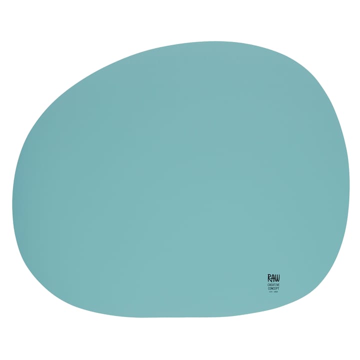 Raw dækkeserviet 41 x 33,5 cm - Mint blue - Aida