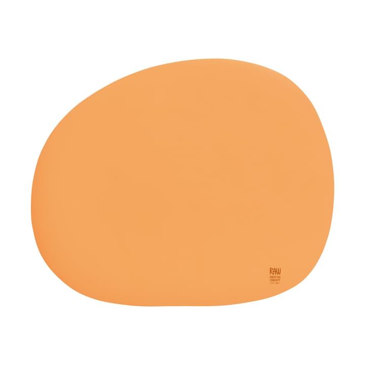 Raw dækkeserviet 41 x 33,5 cm, Pumpkin yellow Aida