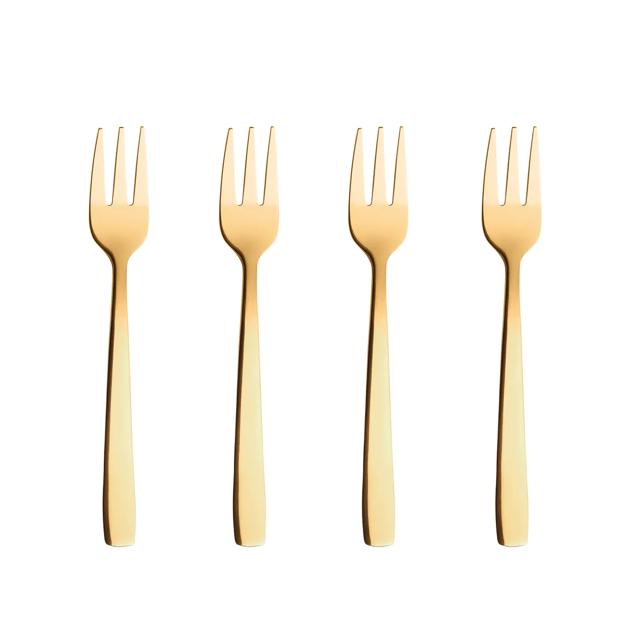 Aida Raw kagegaffel 4 dele Guld