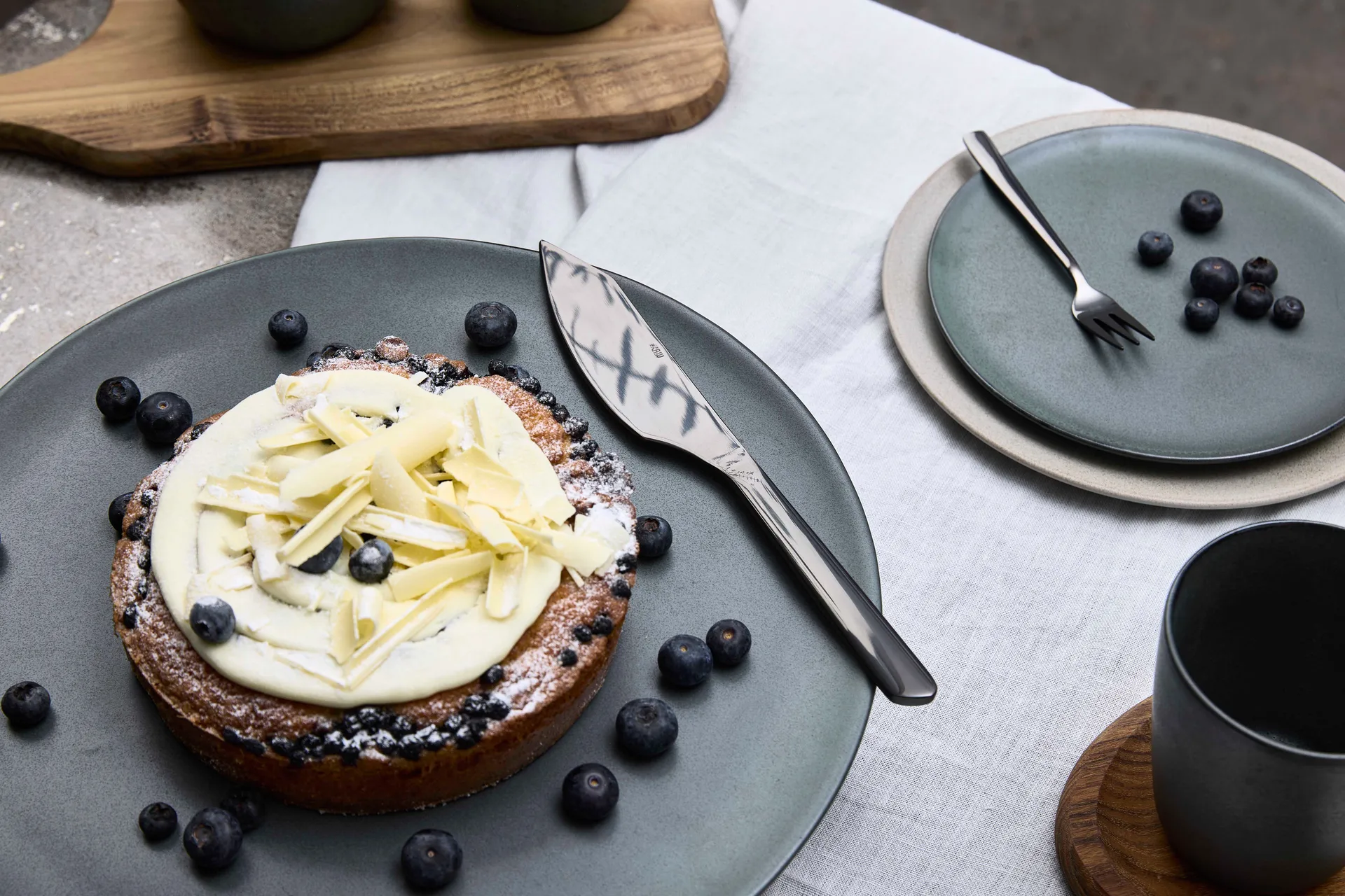 Raw kagekniv, Sort blank Aida