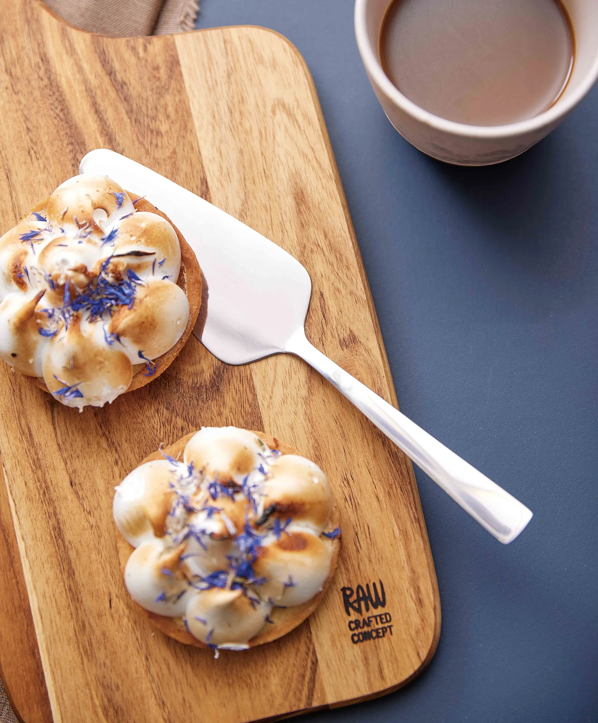 Raw kagespade, Rustfrit stål Aida