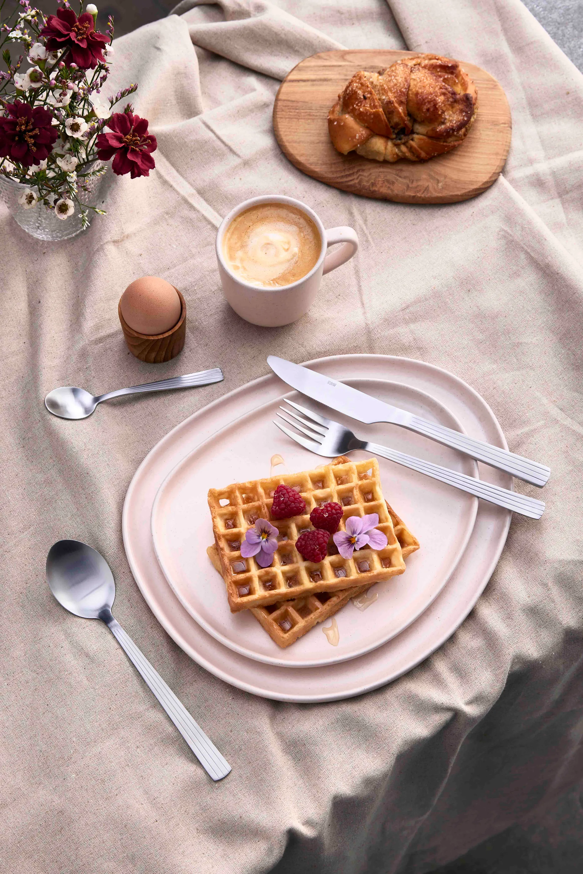 Raw Organic tallerken 29x25 cm, Nordic Nude Aida