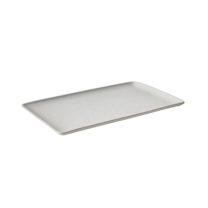 Raw tallerken 31,5x20 cm - Arctic white - Aida