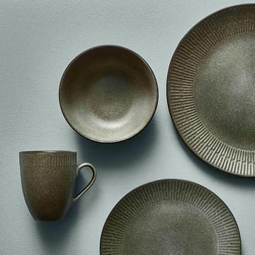 Relief skål Ø14 cm - Grå - Aida