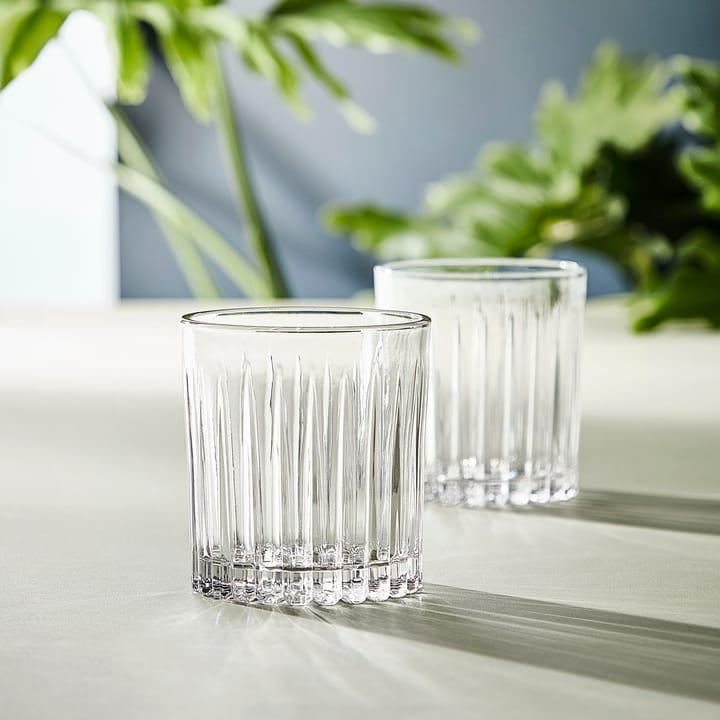 Relief whiskyglas 31 cl 4-pakke, Klar Aida
