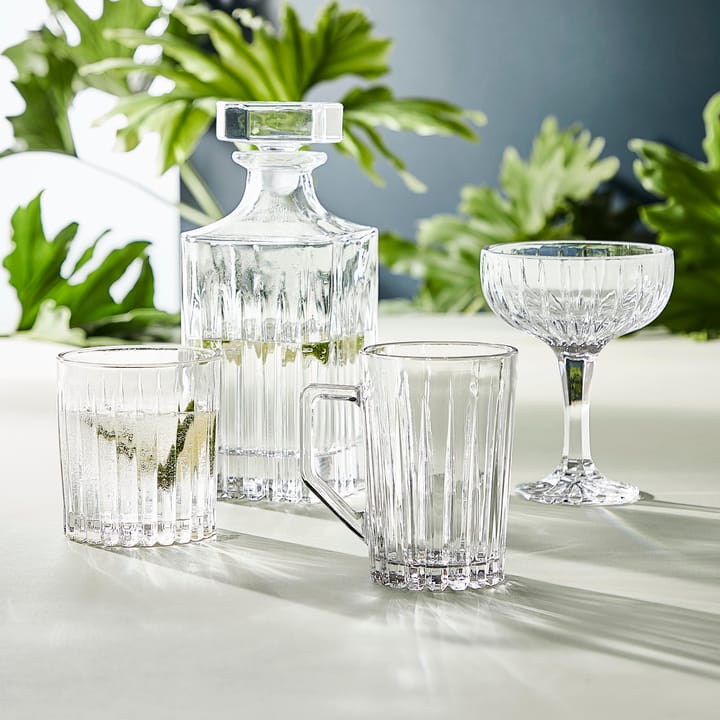 Relief whiskyglas 31 cl 4-pakke, Klar Aida