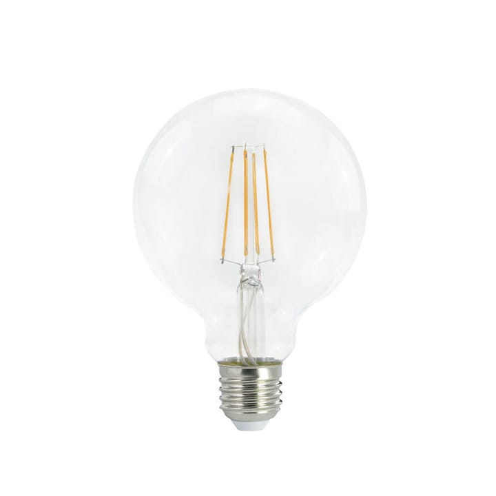 Airam Filament LED 3-trins dæmpning-globe lyskilde - klar, med hukommelse, 95mm e27, 7w - Airam