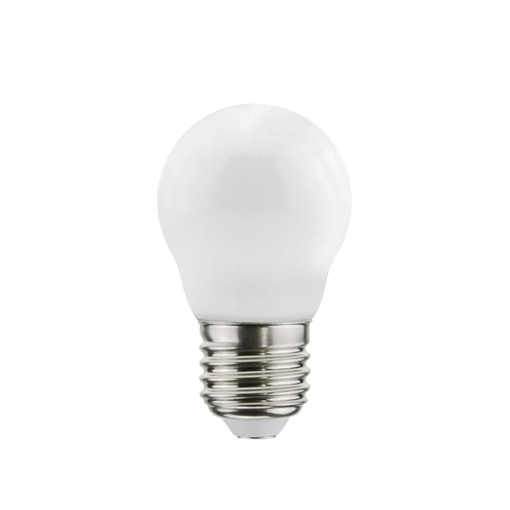 Airam Filament LED dim to warm-globe E27 lyskilde - opal, p45 e27, 5w - Airam