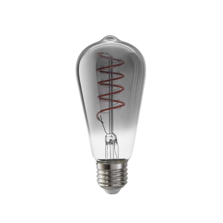 Airam Filament LED-Edison lyskilde - smoke, dæmpbar, spiral e27, 5w - Airam