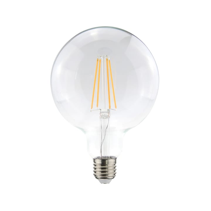 Airam Filament LED-globe 125mm lyskilde - Klar-dæmpbar-4-filament e27-5w - Airam