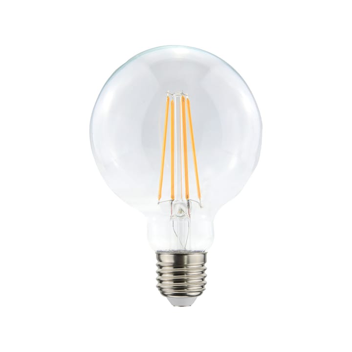 Airam Filament LED-globe 95mm lyskilde - klar, dæmpbar e27, 4w - Airam