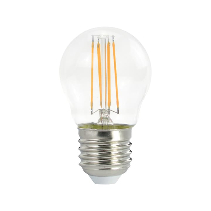 Airam Filament LED-globepære lyskilde - klar, dæmpbar e27, 4w - Airam