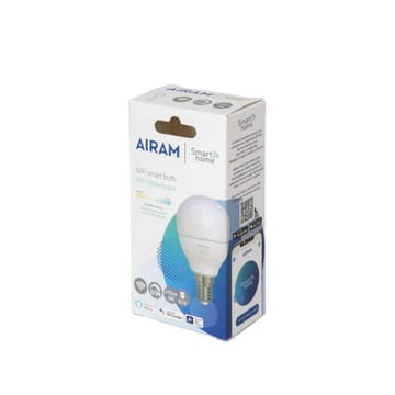 Airam Smarta Hemp LED-globe lyskilde - hvid e14, 5w - Airam