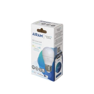 Airam Smarta Hemp LED-globe lyskilde - hvid e27, 5w - Airam