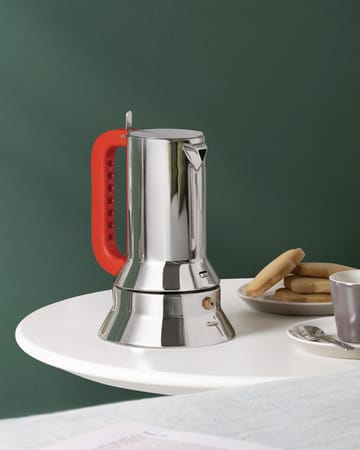 9090 manico forato espresso kaffebrygger - 3 kopper - Alessi