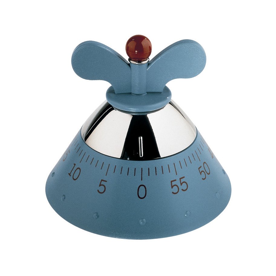 Alessi minutur blå | Skandinavisk Design | Termometre & minuture | Blå