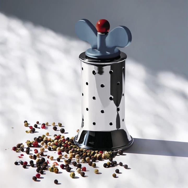 Alessi peperkværn, blå-rustfrit stål Alessi